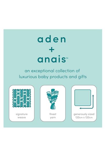 Maxi-Lange Mousseline Coton Aden + Anais 120x120cm - Imprimé Jungle Tropical