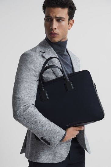 Buy Reiss Dark Navy Carter Neoprene Briefcase from Next Ireland