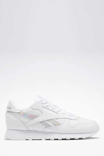 Reebok White Classic Leather Trainers