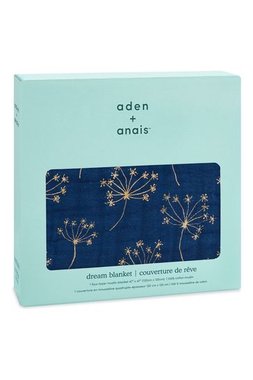 Aden and anais deals metallic gold deco