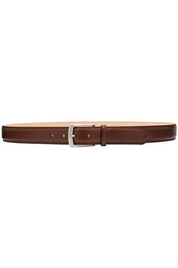 Loake Henry Brown Leather Belt