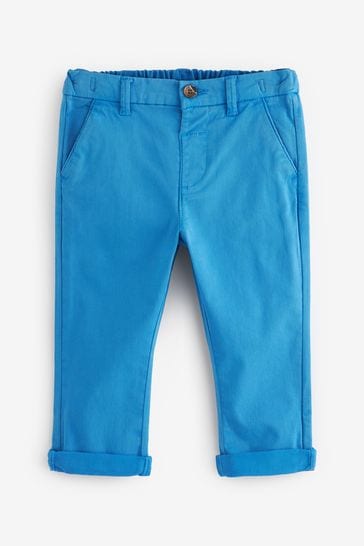 Cobalt Blue Stretch Chino Trousers (3mths-7yrs)