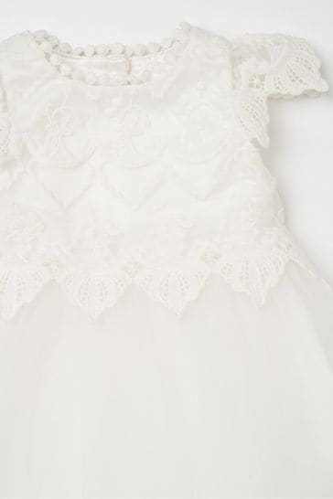 Baby girl clearance white lace dress