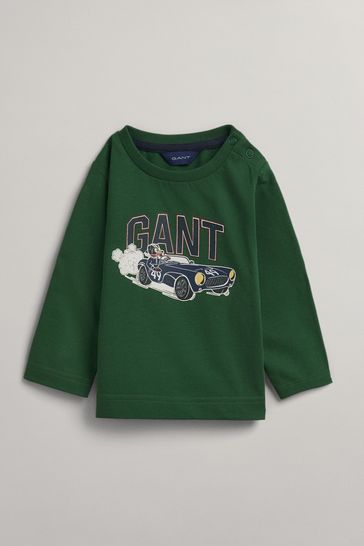 GANT Baby Driving Dog T-Shirt