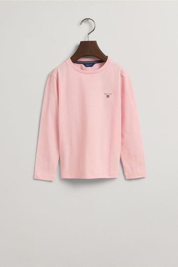 GANT Girls Pink Original T-Shirt