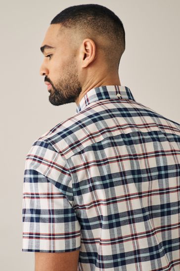 Ecru top dress shirt