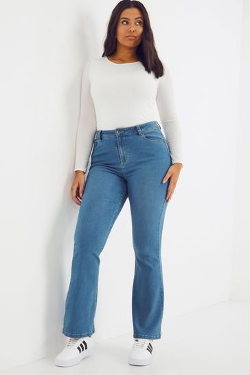 Super stretchy bootcut jeans discount