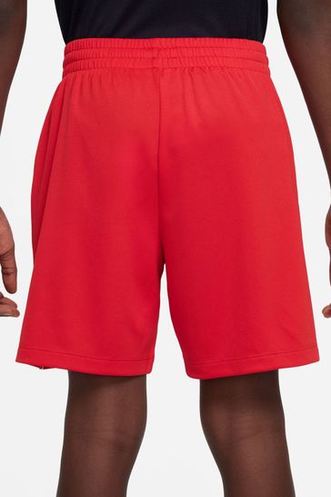 Buy Nike Red Dri FIT Multi Graphic Training Shorts from Next