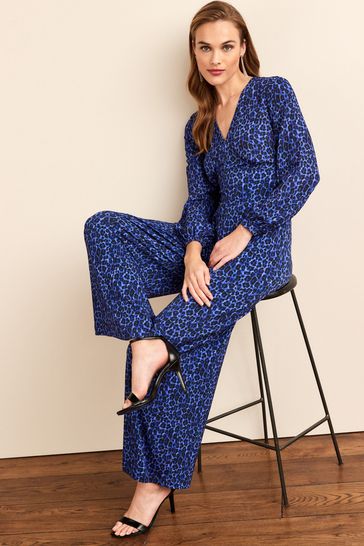 Next hot sale leopard jumpsuit