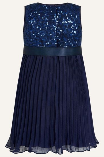 Buy Monsoon Blue Baby Keita Dress from Next Kuwait