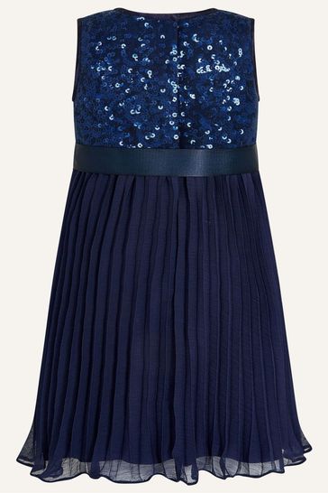 Monsoon Blue Baby Keita Dress