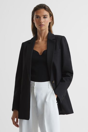Buy Reiss Jesse Single Breasted Boyfriend Blazer from the Laura Ashley online shop