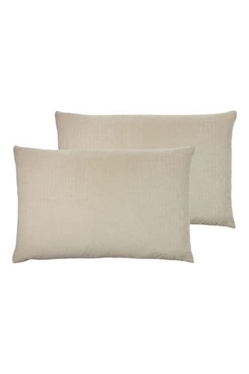 furn. 2 Pack Natural Contra Filled Cushions