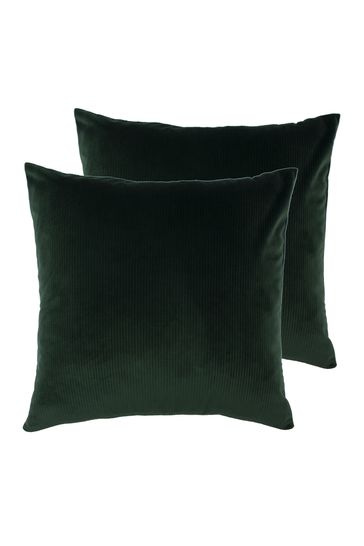 furn. 2 Pack Green Aurora Filled Cushions