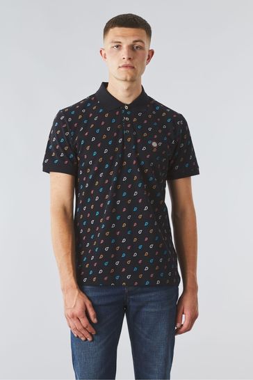 Black pretty new arrivals green polo