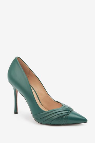 Teal Blue Signature Forever Comfort Twist Court Shoes