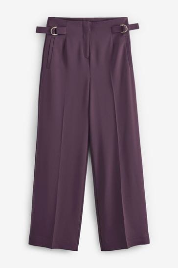Next purple top trousers
