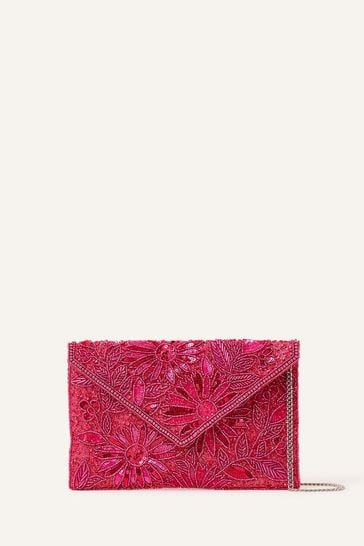 Accessorize pink clutch deals bag