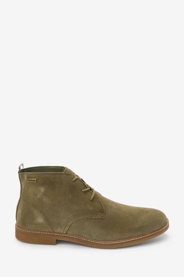 Barbour® Sonoran Suede Laced Leather Boots