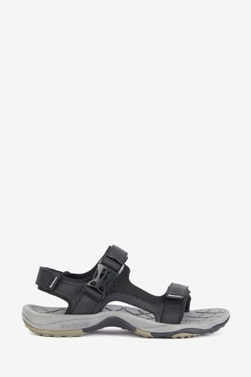 Barbour® Black Pendle Sports Sandals