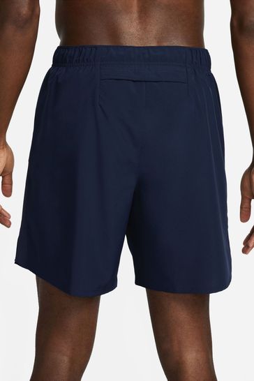 Navy nike running shorts top