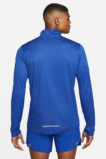 Buy Nike Light Blue Pacer Half Zip Running Top from Next Luxembourg