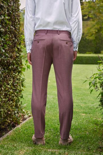 Purple skinny suit top