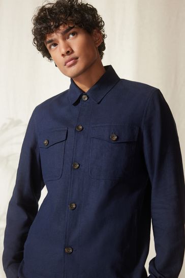 Mens navy on sale chore jacket