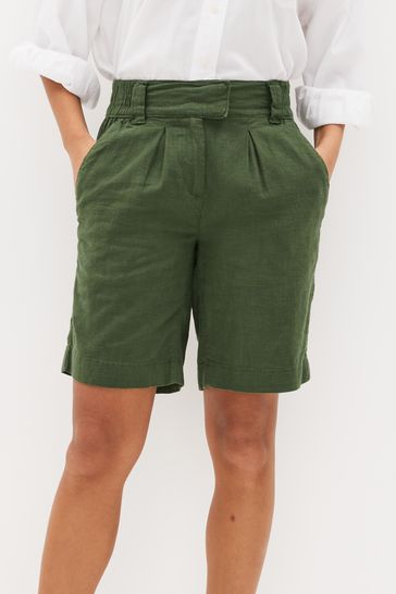 Green chino on sale shorts womens