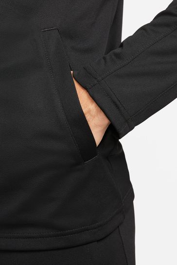 Nike academy black tracksuit top