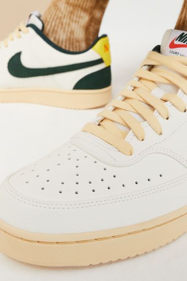 White outlet low trainers