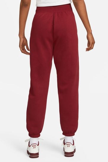 Nike burgundy joggers top