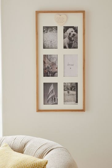 Natural Sentiment Collage Picture Frame