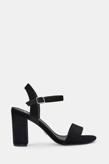 Black two 2024 part heels