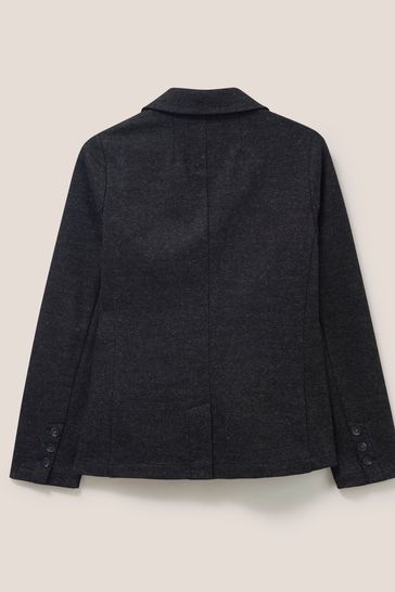 Buy White Stuff Black Olivia Wool Mix Jersey Blazer from Next