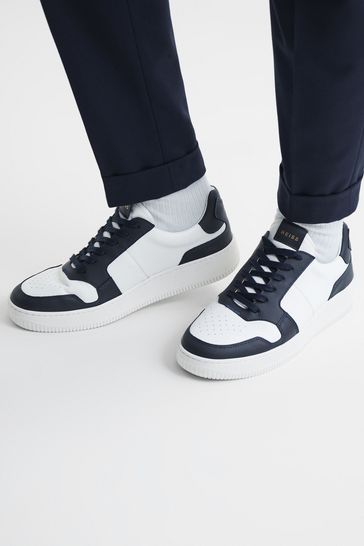 Reiss navy outlet shoes