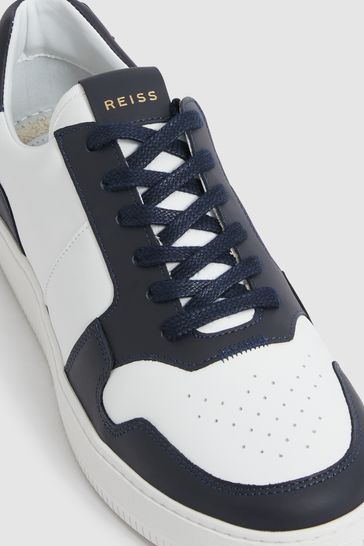 Reiss navy outlet shoes