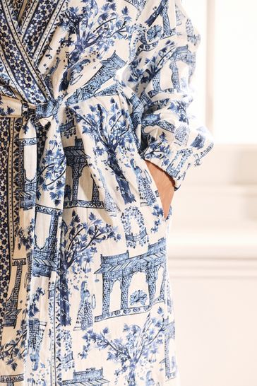 Buy Nina Campbell Lightweight Dressing Gown from Next Luxembourg