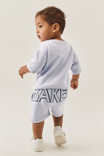Buy Baker by Ted Baker Letter Sweater and Shorts Set from Next USA