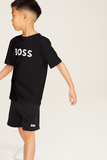 BOSS Black Short Sleeved Logo T-Shirt