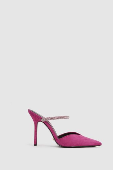 Reiss pink shoes 2025