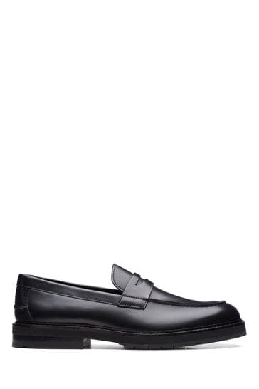 Clarks Black Leather Craft North Shoes
