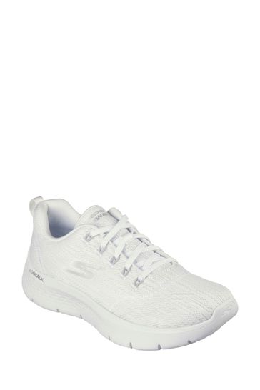 Ladies white shop skechers go walk