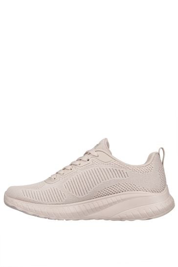 Skechers Sport BOBS SQUAD - Trainers - natural/beige 