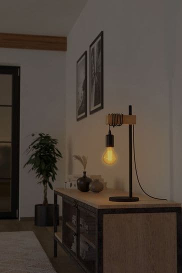 Eglo Black Townshend Table Lamp