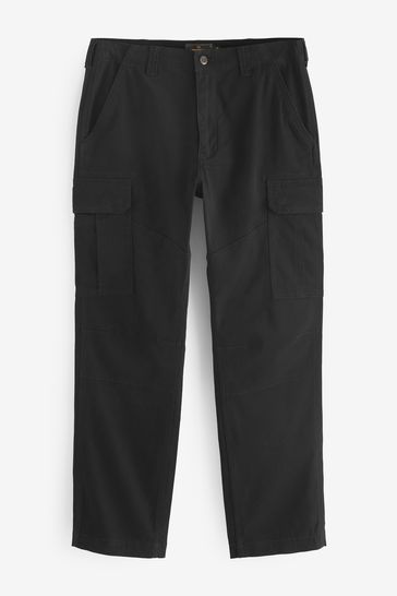 Black cargo cheap pants straight leg