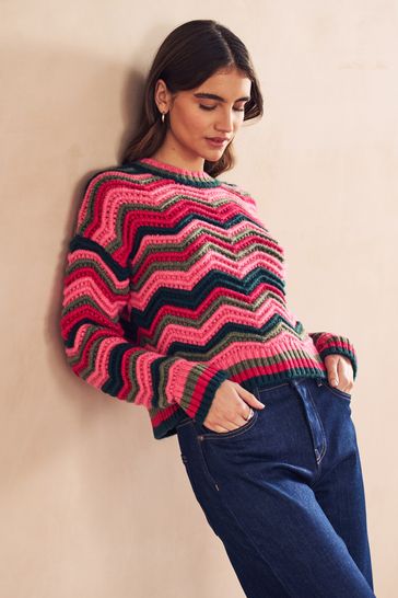 Chevron cheap jumper womens