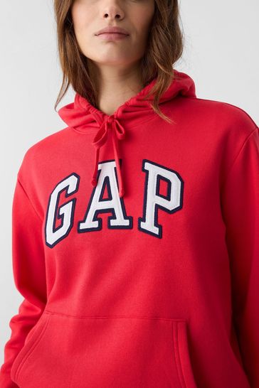 Buy Gap Red Logo Overhead Hoodie from Next Netherlands