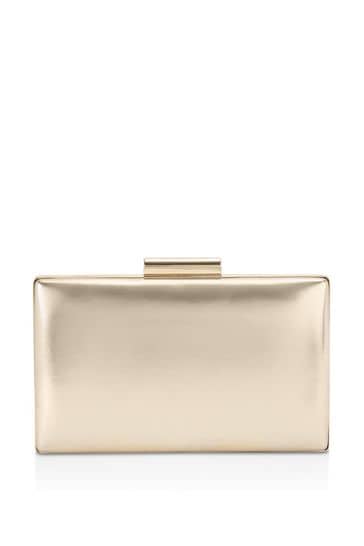 Carvela gold clutch bag outlet