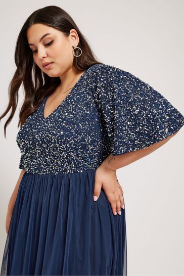 Luxe sequin dress sale